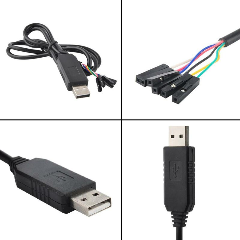 RCmall adaptador de Cable de Serie USB a TTL, Cable USB FT232 FT232BL, Cable de descarga para Arduino ESP8266