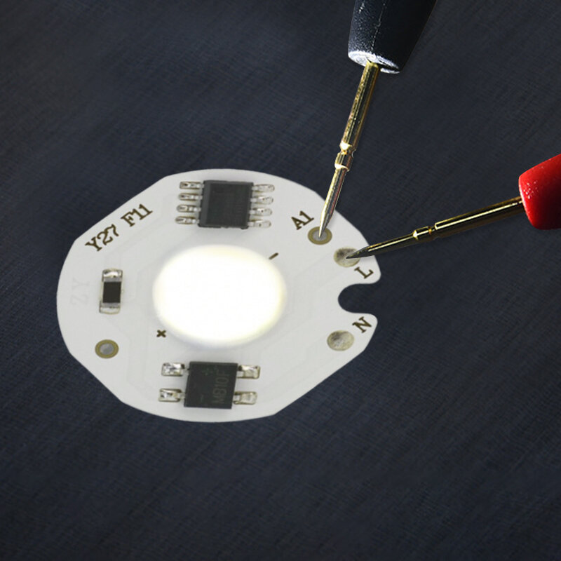 Diodo emissor de luz cob chip não há necessidade motorista 3w 5 7 10 12w alto brilho de poupança energia diy spotlight flood lâmpada chip luz de inundação