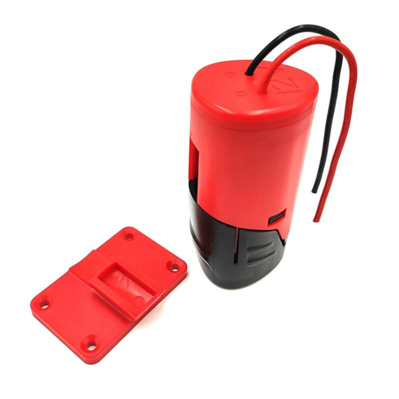 USB Power Connector Charger Holster Device Charging Adapter For Milwaukee 10.8V 12V M12 Li-ion Battery