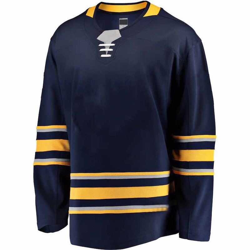 Customized Buffalo Ice Classic Hockey Jersey Skinner Thompson Dahlin Okposo Olofsson Tuch Jokiharju Blue Cream