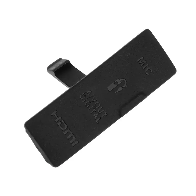 USB ไมโครโฟน HDMI DC ประตูยางสำหรับ Canon 550D กล้อง