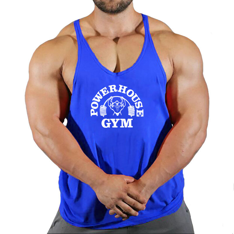 Top dla Fitness męska kamizelka siłownia mężczyzna t-shirt na siłownię Stringer kamizelki bez rękawów bluza z kapturem koszulki szelki odzież męska topy