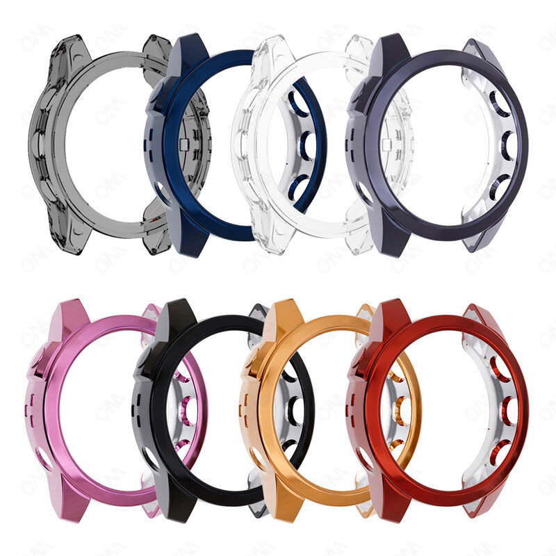 Überzug Farbe Uhr Fall für Garmin Epix Mode TPU Weichen Abdeckung aushöhlen Schutz Fall Smart Zubehör für Garmin Epix