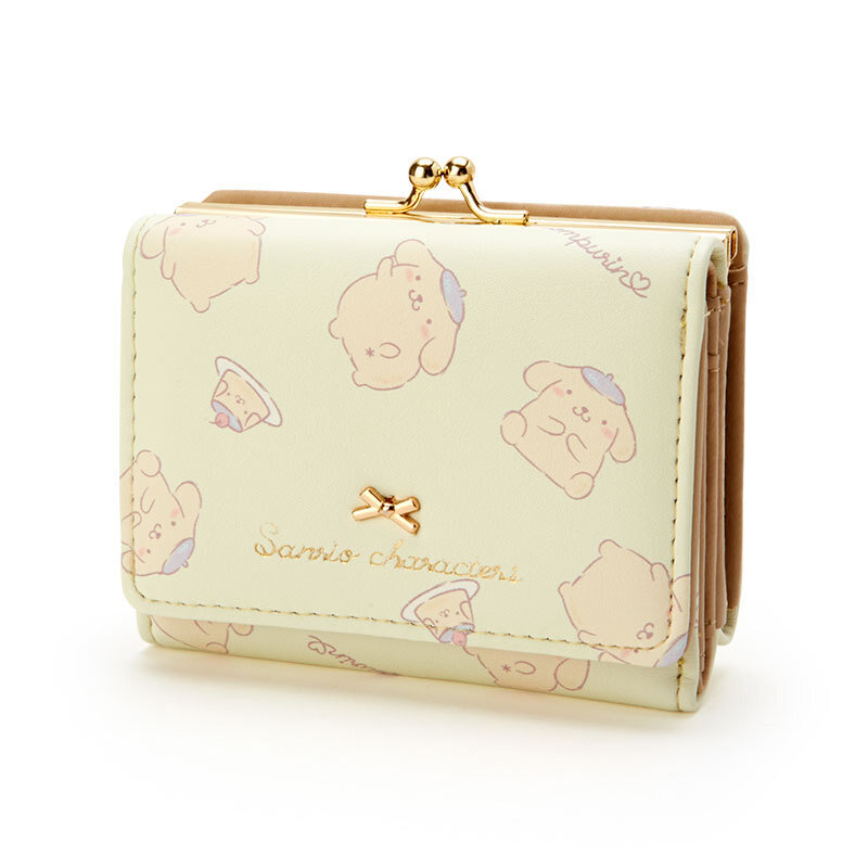 Sanrio – portefeuille décontracté en PU pour femmes, porte-monnaie, My Melody Kuromi Kt Cat, sac à boucle à fermeture éclair, Mini sac de rangement pour écouteurs