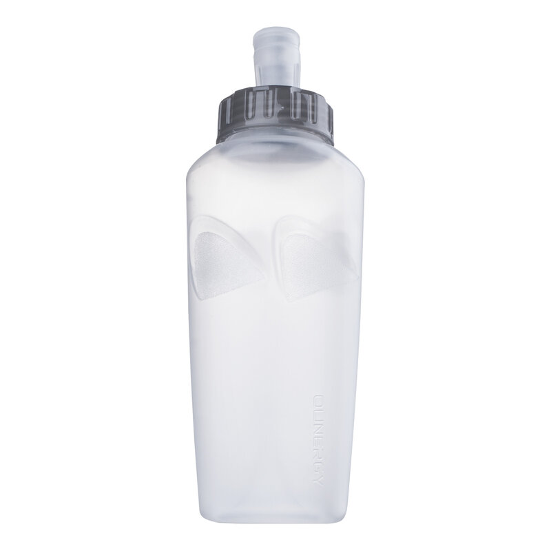 AONIJIE قنينة شطبة مطحونة على شكل قضيب زجاجة شطبة غلاية رياضية ضغط 450 مللي مياه شرب زجاجة مقاومة للحرارة العالية
