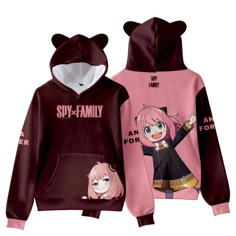 2 zu 14 jahre kinder hoodies Spy x Familie Anya Forger kleidung jungen mädchen hoodie sweatshirt oberbekleidung jacke kinder kleidung