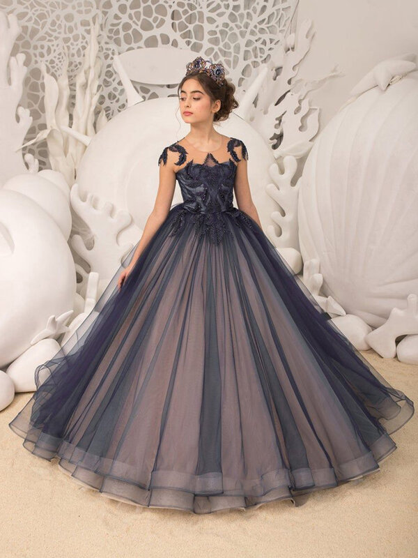 Модель для девочки, подиумное платье принцессы, свадебное платье в иностранном стиле для девочек с цветами, костюм для больших мальчиков и детей, костюм для выступления ведущего пианино