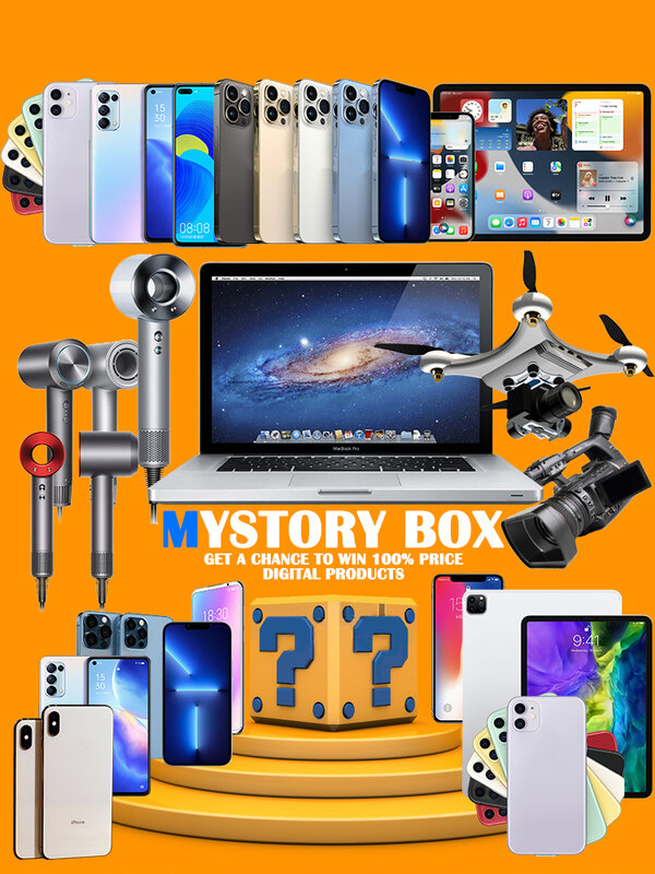 Mystery Box 100% Verrassing Gift Premium Elektronische Product Boutique Willekeurige Item Lucky Kerstcadeau Meer Gift Voor U Klaar