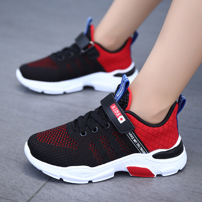 2022 Spring Autumn Children Shoes Mesh Breathable Running Shoes Boy Girl Brand Casual Outdoor Sports Shoes Kids Fashion Sneakers