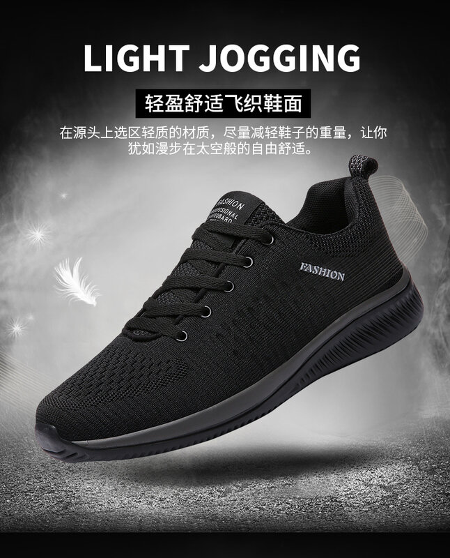 Leather Men Casual Shoes Lac-up Lightweight Comfortable Breathable Walking Sneakers Tenis masculino Zapatillas Hombre Non-slip