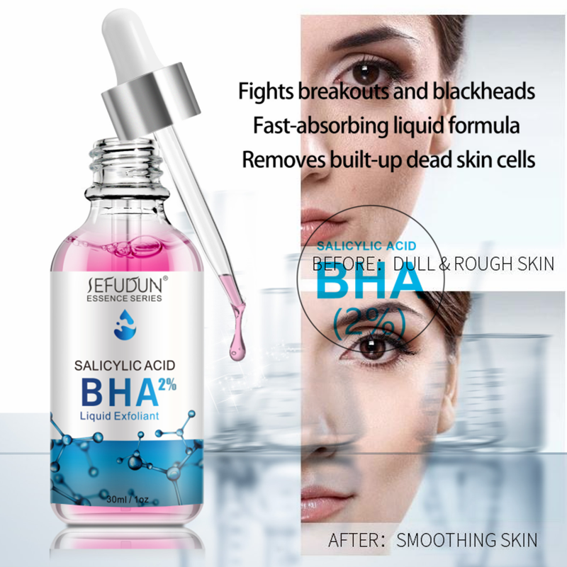 L'estratto di BHA di acido benzilico rimuove i punti neri, riduce le precipitazioni di melanina e illumina essenza della pelle