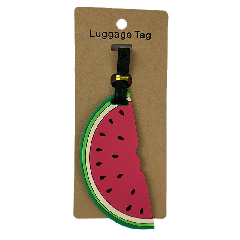 Cute Luggage Tag Travel Accessories Luggage Tag Silica Gel Suitcase ID Addres Holder Baggage Boarding Tag Travel Accessories