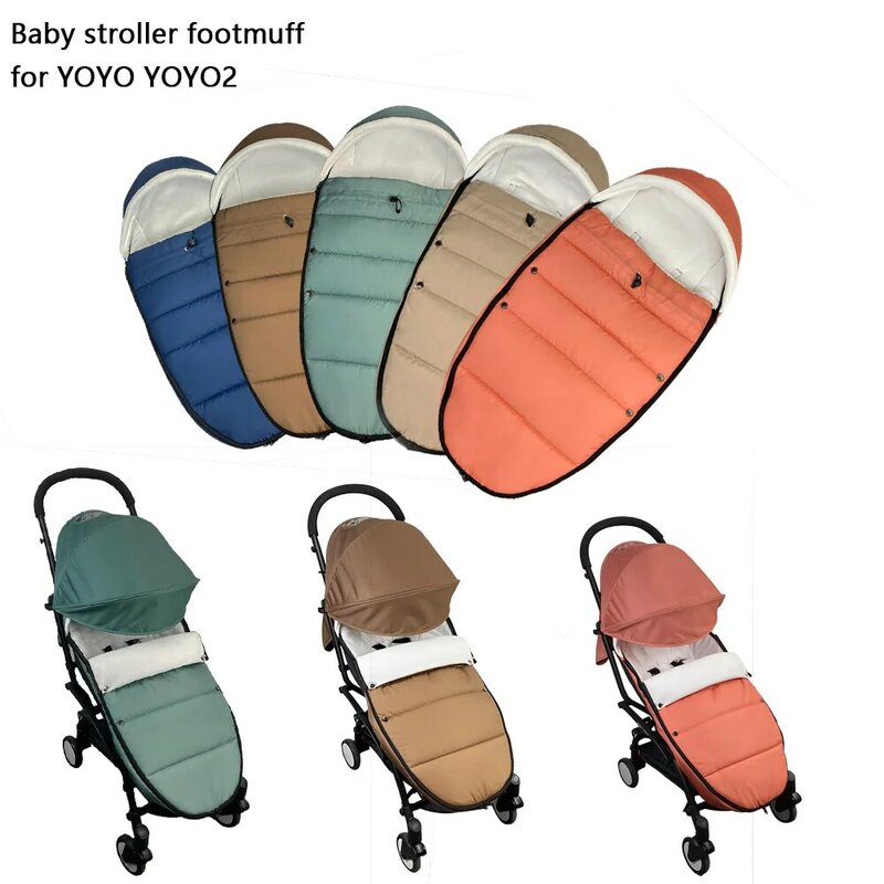 Uniwersalny wózek dziecięcy Sleepsacks Sleep Bag wodoodporne skarpetki dla Yoyo Babyzen Pram Warm Footmuff akcesoria dla wózków dziecięcych