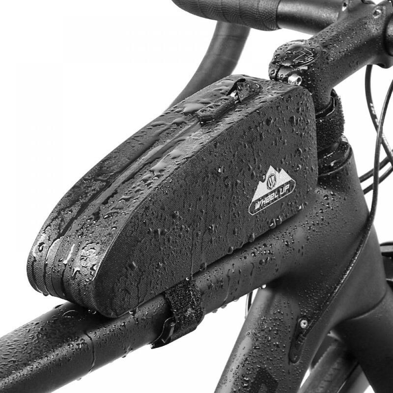 دراجة حقيبة سعة كبيرة العلوي الجبهة أنبوب حقيبة بإطار مقاوم للماء 600D تي بي يو السلة الدراجات دراجة اكسسوارات دراجة هوائية جبلية