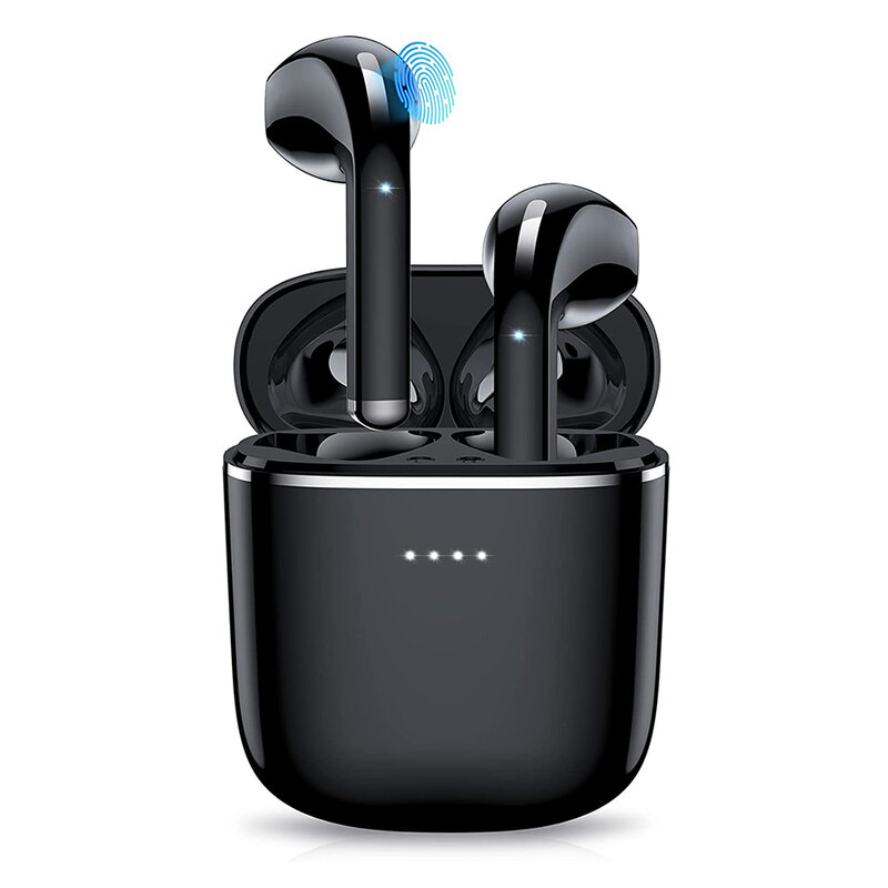 J05-auriculares TWS inalámbricos por Bluetooth, cascos deportivos estéreo de música HiFi con micrófono para teléfonos inteligentes Android e IOS, novedad