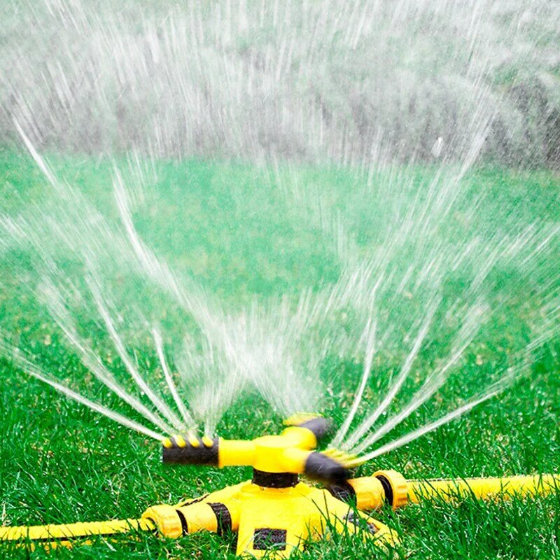 360 grad Automatische Rotierenden Garten Rasen Wasser Sprinkler System Schnell Kupplung Rasen Rotierenden Düse Garten Bewässerung Streuen