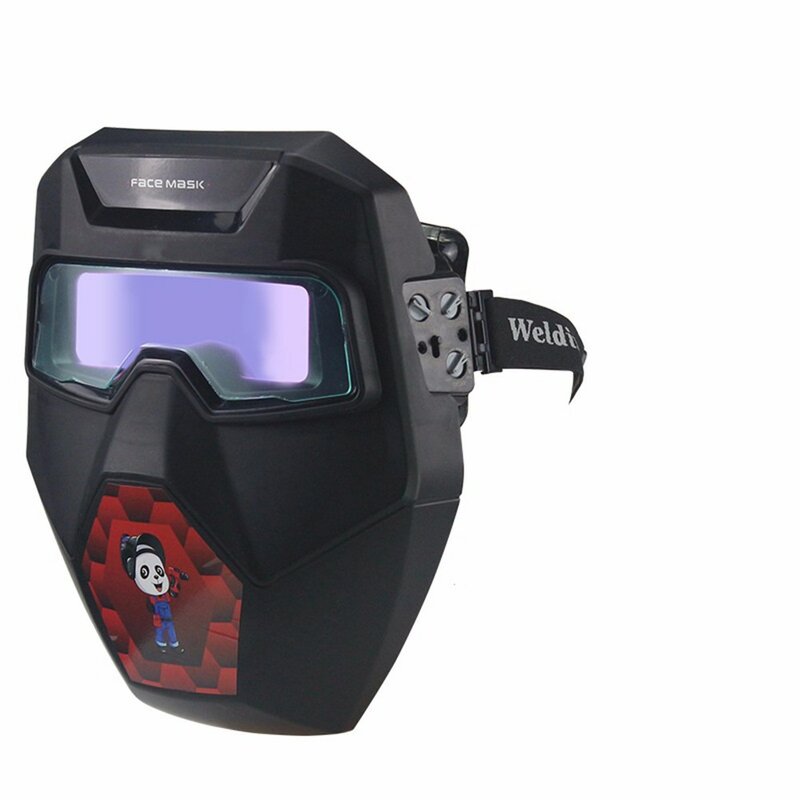 Maschera per saldatura a oscuramento automatico solare TIG MIG MMA regolabile casco per saldatura saldatore occhiali di protezione occhiali lenti