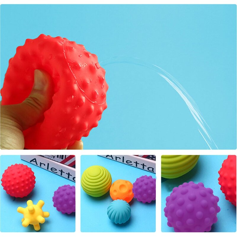 Tekstura dla dzieci piłka edukacyjna zabawka z wiele rozmiarów przenośne zabawki edukacyjne trening mózgu