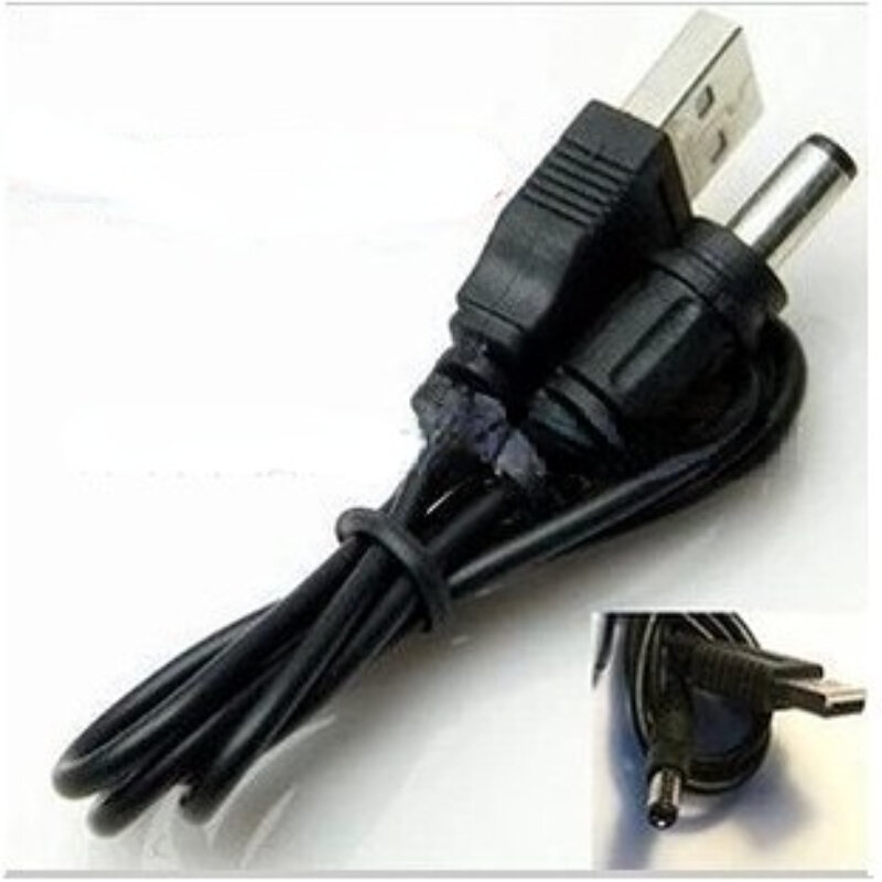 Cable de alimentación USB de 5,5x2,1mm a CC de 3,5mm, enchufe de alimentación de CC, Cargador USB de 5V, Cable de alimentación de barril, conector rápido para MP3/MP4