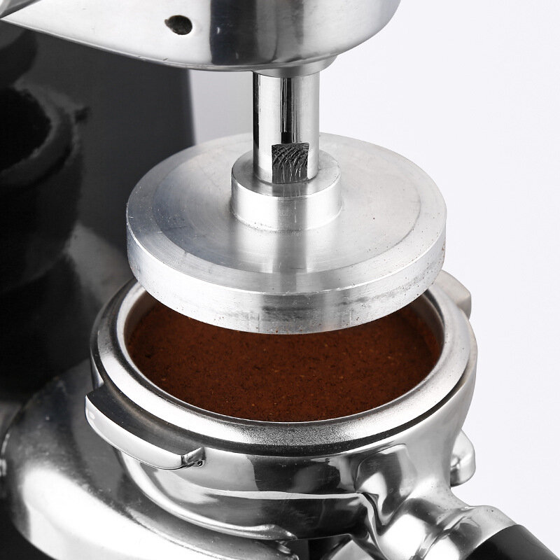 57.5mm/58mm Constant Pressure Powder Press Stainless Steel Powder Press Machine Coffee Powder Hammer Coffee Press