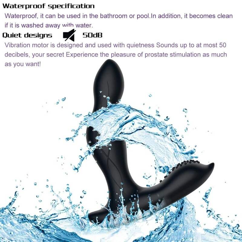 Heating Bending Anal Plug Vibrator Male Prostate Massager G-Spot Stimulator Wireless Remote Butt Plugs Sex Toys For Couples