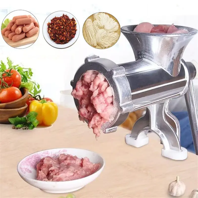 Baru 2023 Manual Penggiling Daging Sosis Mie Hidangan Genggam Membuat Gadget Mincer Pasta Pembuat Engkol Rumah Dapur Alat Memasak