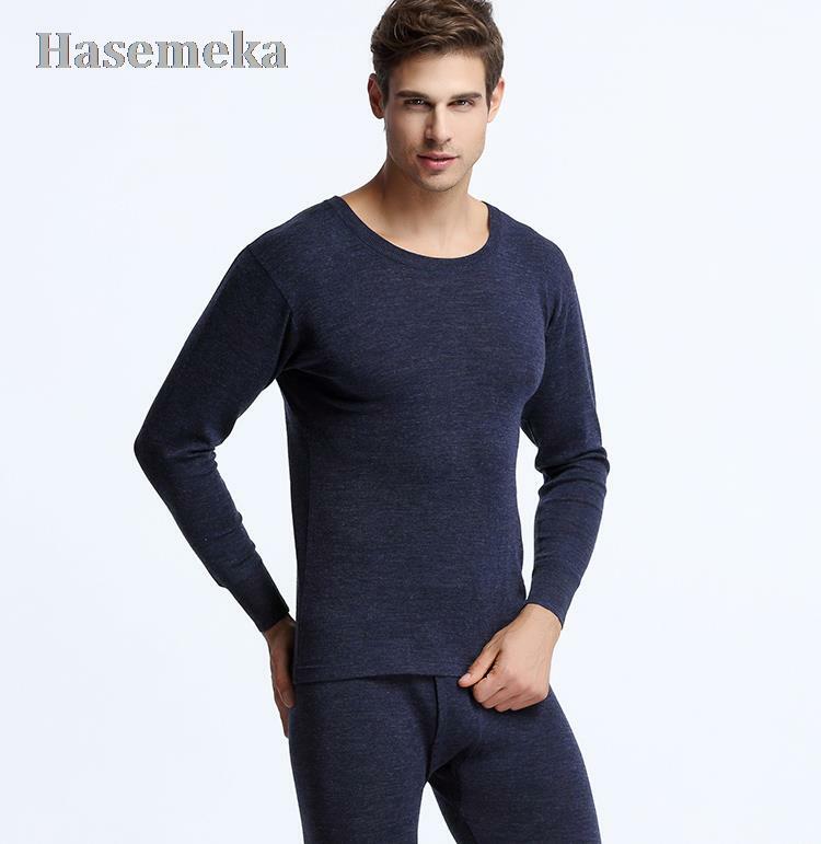 Conjunto de ropa interior térmica de lana merina para hombre, 2022, transpirable, 200gsm, pantalones, Tops de peso, 100