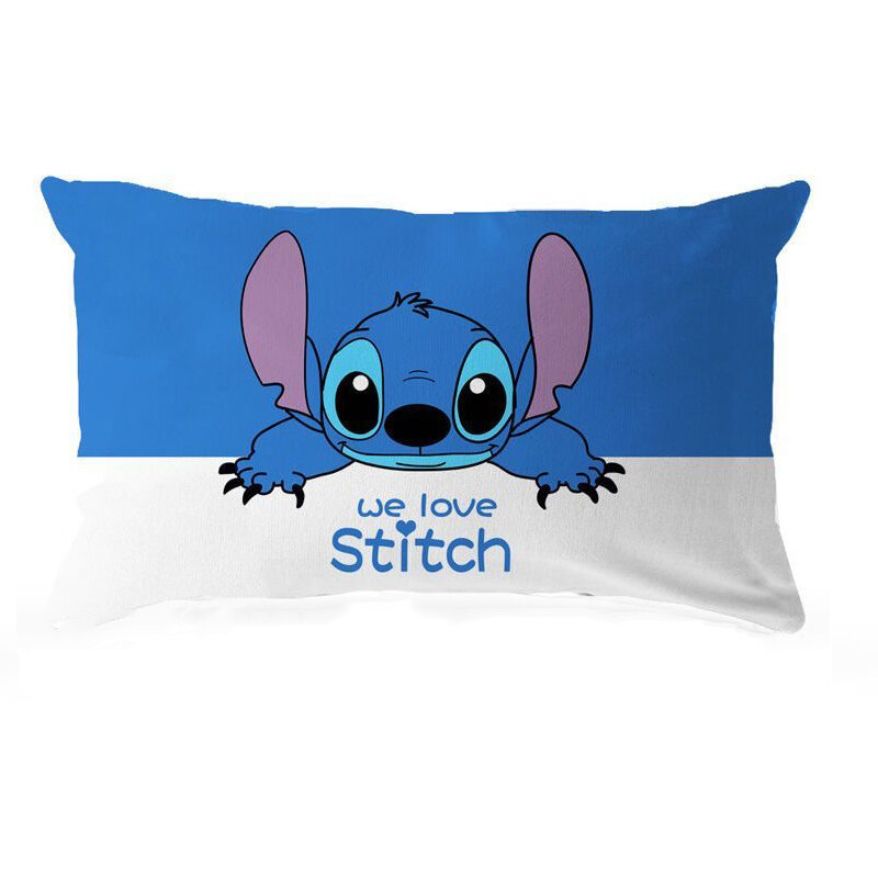Disney Vỏ Gối Đệm Hoạt Hình Lilo Stitch Đệm Trên Giường Sofa GIÁNG SINH Bé Trai Bé Gái Tặng 40x65cm