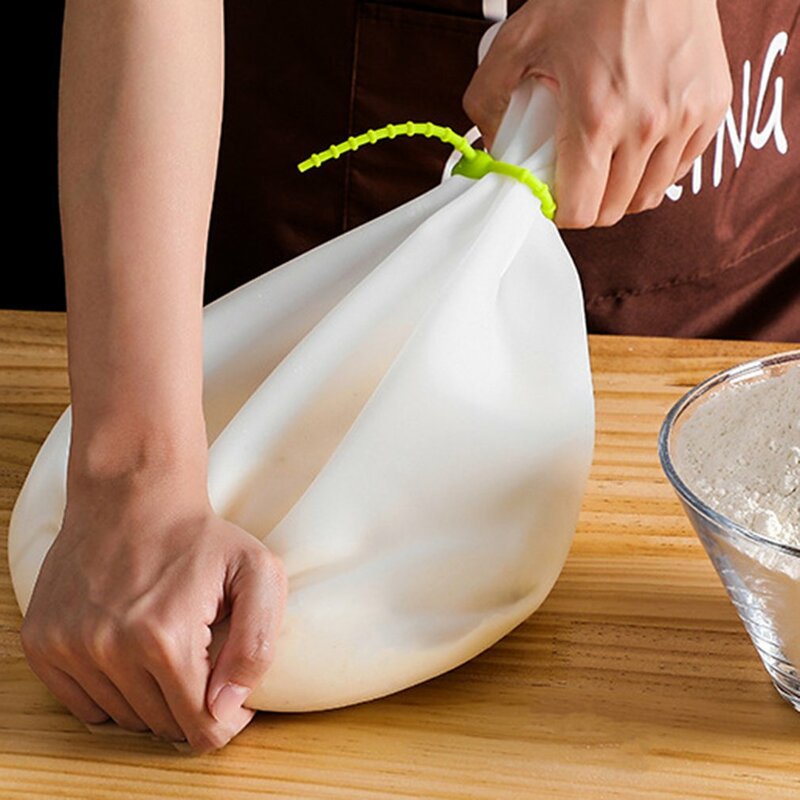 Silikon Kneten Teig Tasche Mehl Mixer Tasche Vielseitig Teig Mixer für Brot Gebäck Pizza Küche Werkzeuge