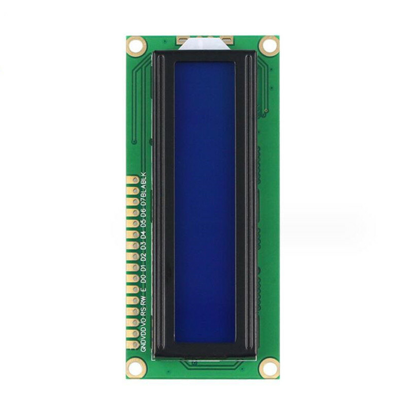 1602 schermo LCD schermo blu schermo verde schermo LCD con retroilluminazione 51 scheda di apprendimento che supporta schermo LCD blu