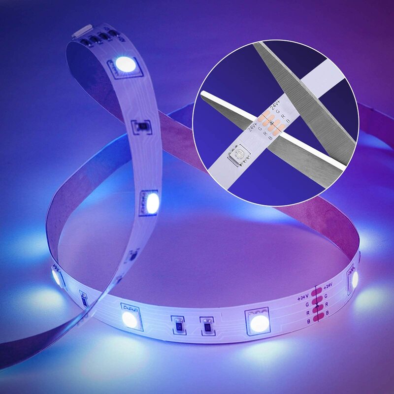 Đèn LED Cho Phòng 5V USB Dây Đèn LED Ánh Sáng Màu RGB Băng LED 5050 20M 15M 10M 5M Băng Dây Đèn LED Bedoom Trang Trí Tivi Đèn Nền