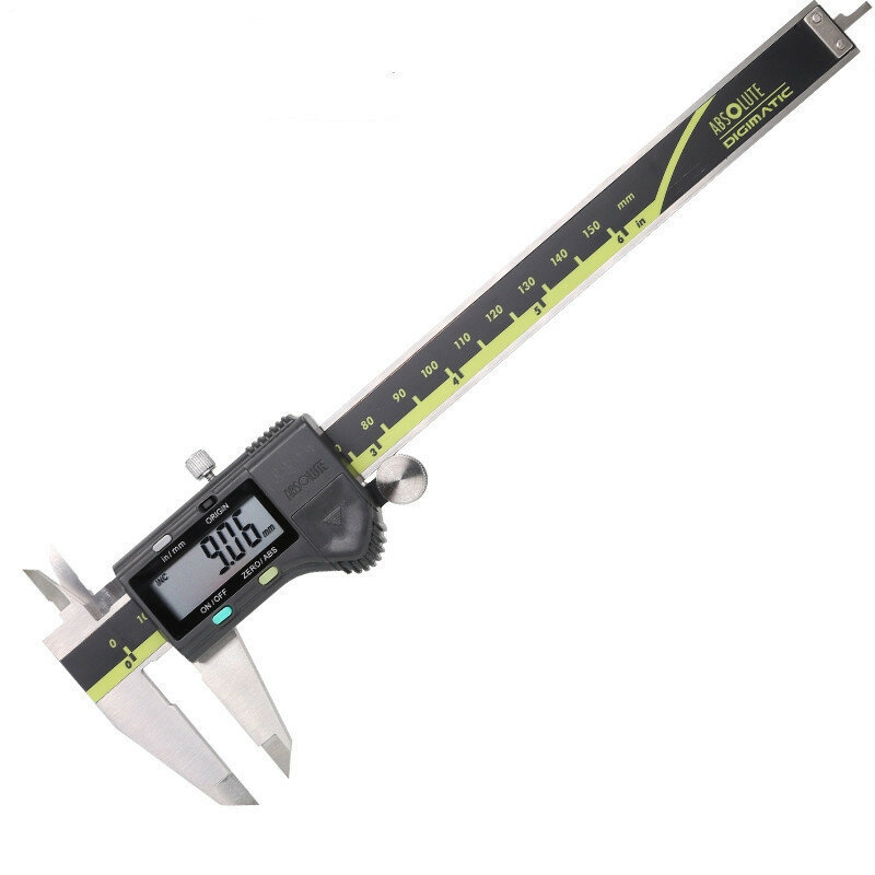 Cnc mitutoyo ferramenta pinça digital lcd vernier pinças 6 8 12 polegadas 150mm 200mm 300mm calibre eletrônico de medição aço inoxidável