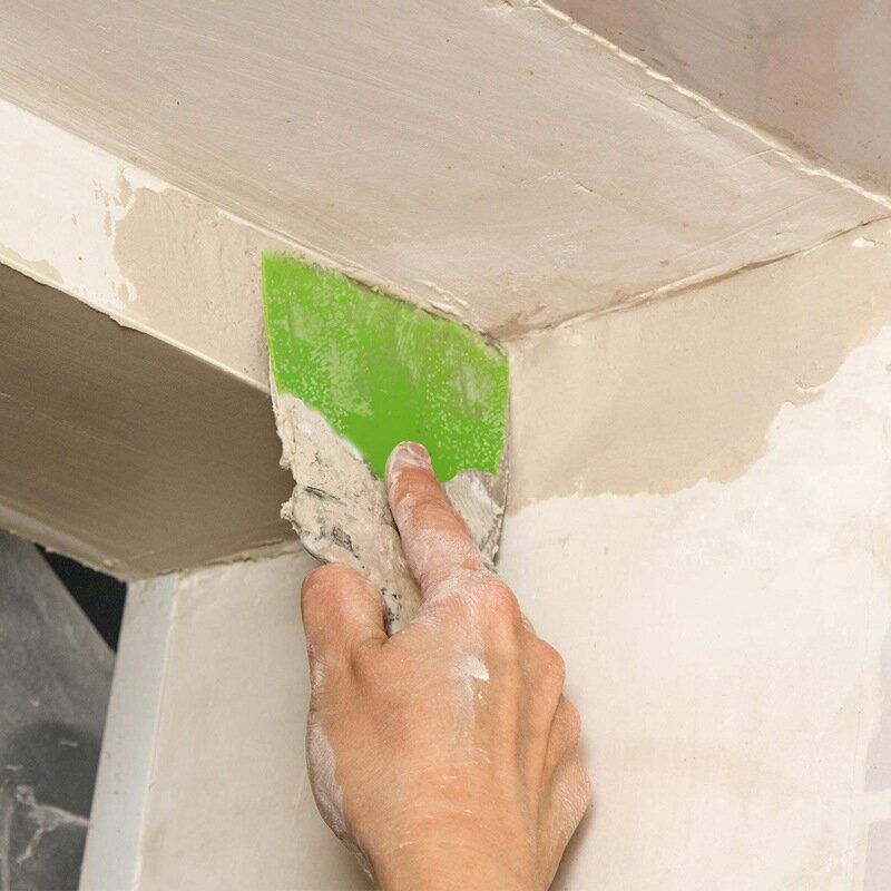 Raspador de construção ferramentas trabalho fácil construção limpa plástico putty scrapers definir decalques cozimento pintura da parede raspador plástico