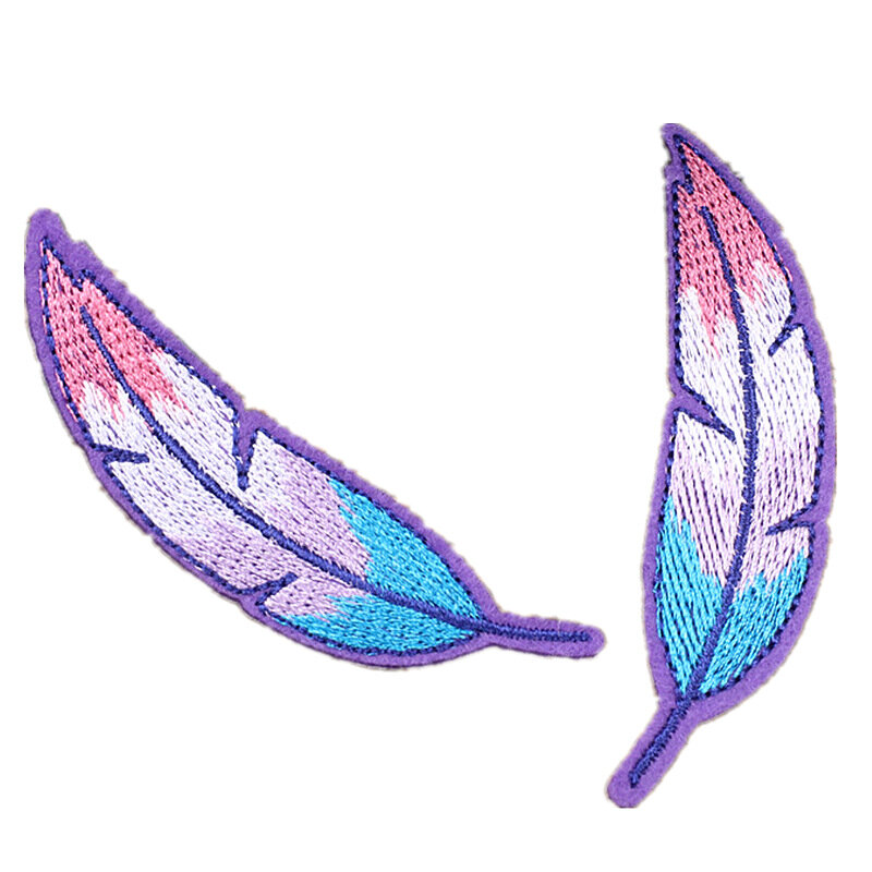 Patchs en fer violet diamant papillon, 15 pièces, patchs brodés pour artisanat d'art, bricolage veste en jean, décoration de vêtements