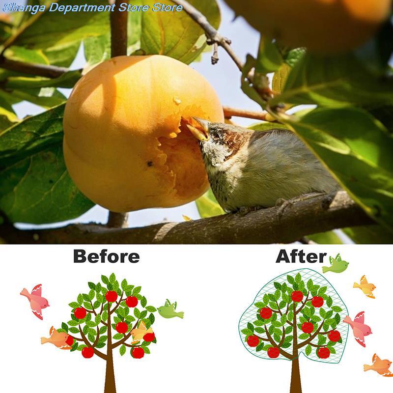 Novo 1 conjunto anti proteção do pássaro rede de malha jardim planta rede proteger plantas árvores de fruto