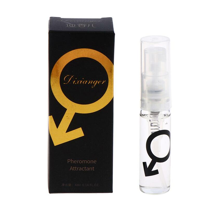 Lure Her Perfume para Homens e Mulheres, Feromônios Colônia, Feromônios para Atrair Mulher, 4ml, 5Pcs