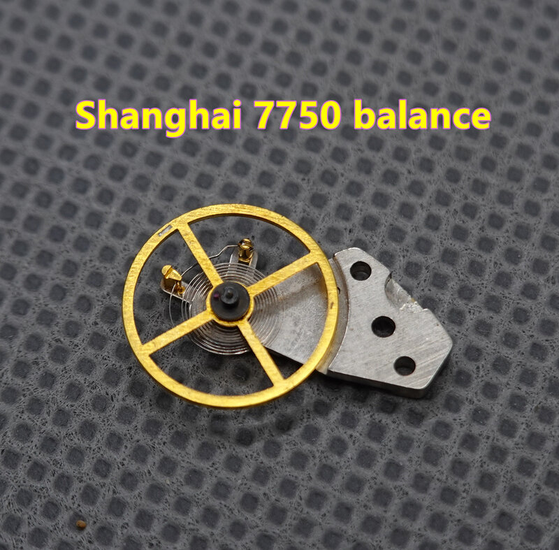 시계 무브먼트 밸런스 휠 시계 부품, 중국 상하이 및 단동 7750 7753 시계 무브먼트 시계 수리 부품 교체