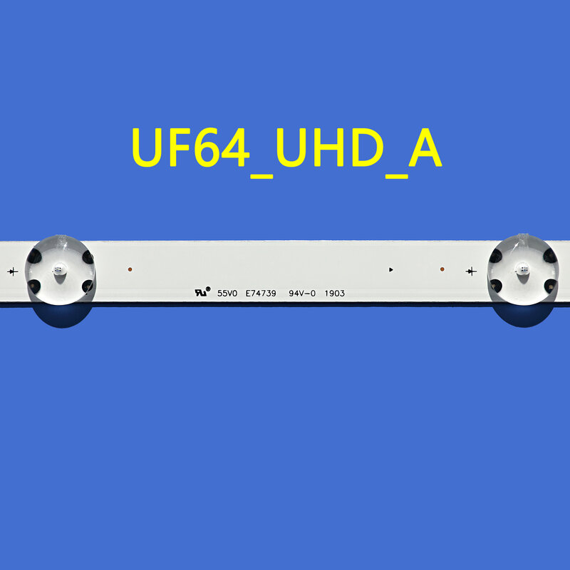 Светодиодная лента для подсветки, 3 шт./комплект, UF64_UHD_A 43UH603V 43UH610V 43UF6407 HC430DGN 43UF6409 43UH6030 43UF640 43UF640V 43LH604V