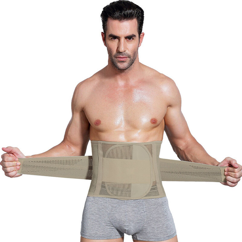 Männer Taille Trainer Abnehmen Fitness Modellierung Schwarz Dünnen Körper Gestaltung Zubehör Cincher Stereotyp Bauch Gürtel