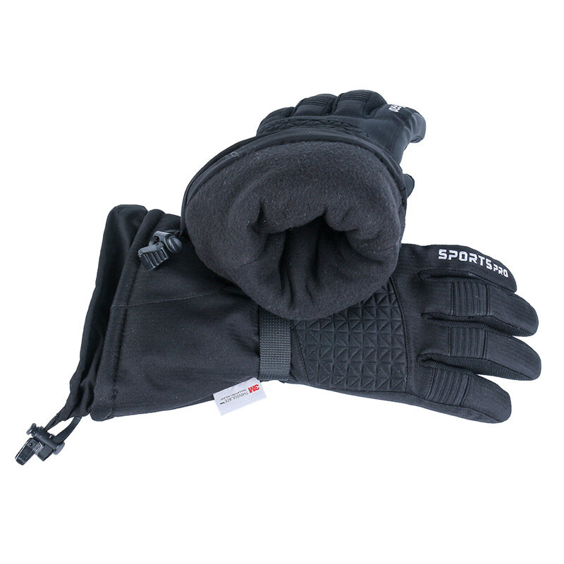 Guantes Térmicos de esquí para hombre y mujer, guantes de Snowboard con pantalla táctil, para motocicleta, esquí, escalada, impermeables, Invierno