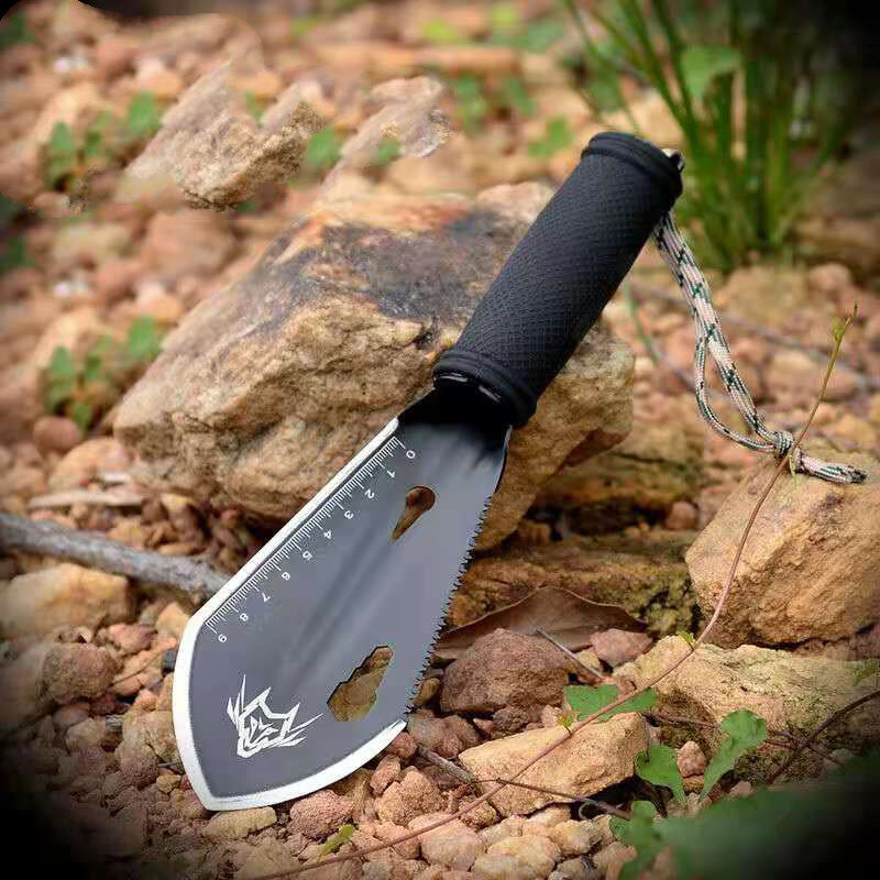 Camping Small Hand Shovel Outdoor Camping Military Shovel Stainless Steel Small Shovel Multifunctional Tools