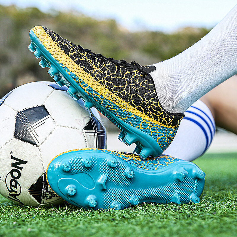 Zhenzu حجم 32-47 العشب أحذية كرة القدم الرجال الفتيان أحذية رياضية الأصلي أحذية كرة القدم Ag Tf الاطفال لكرة القدم المرابط أحذية تدريب