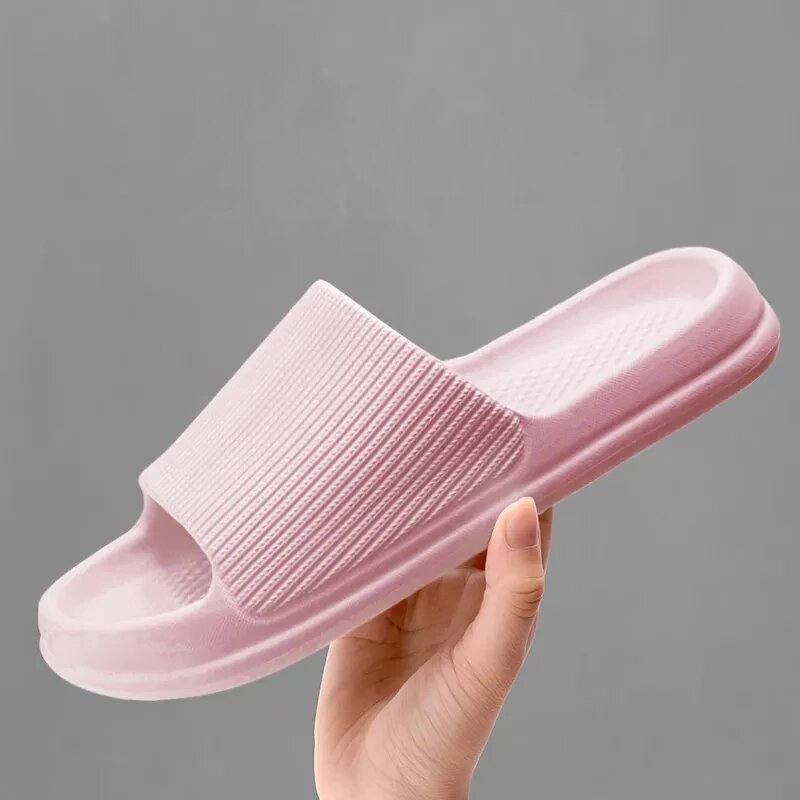 Xiaomi-slippers plataforma grossa feminina, chinelos de eva com sola macia non para ambientes internos, banheiro, casa, verão
