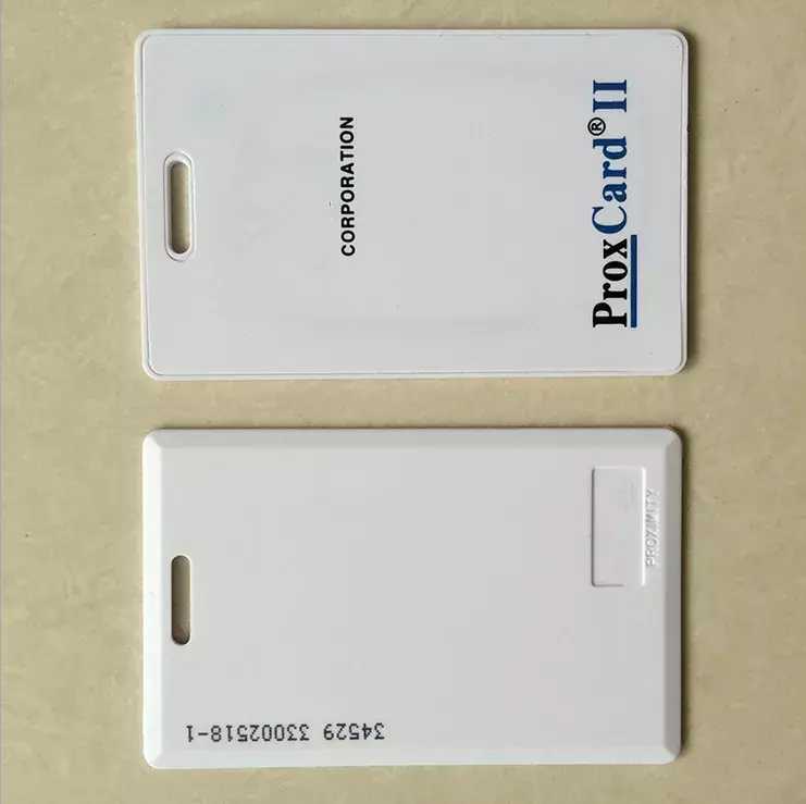 125khz  PROX II Clamshell Card Rewritable RFID Proximity Thick Card 10/20Pcs/Lot