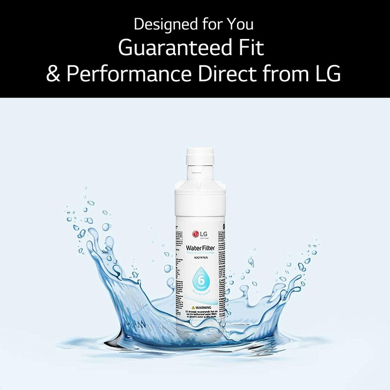 1 Pcs Household Water Purifier Activated Carbon Refrigerator Water Filter Replacement For LG Lt1000p  ADQ74793501