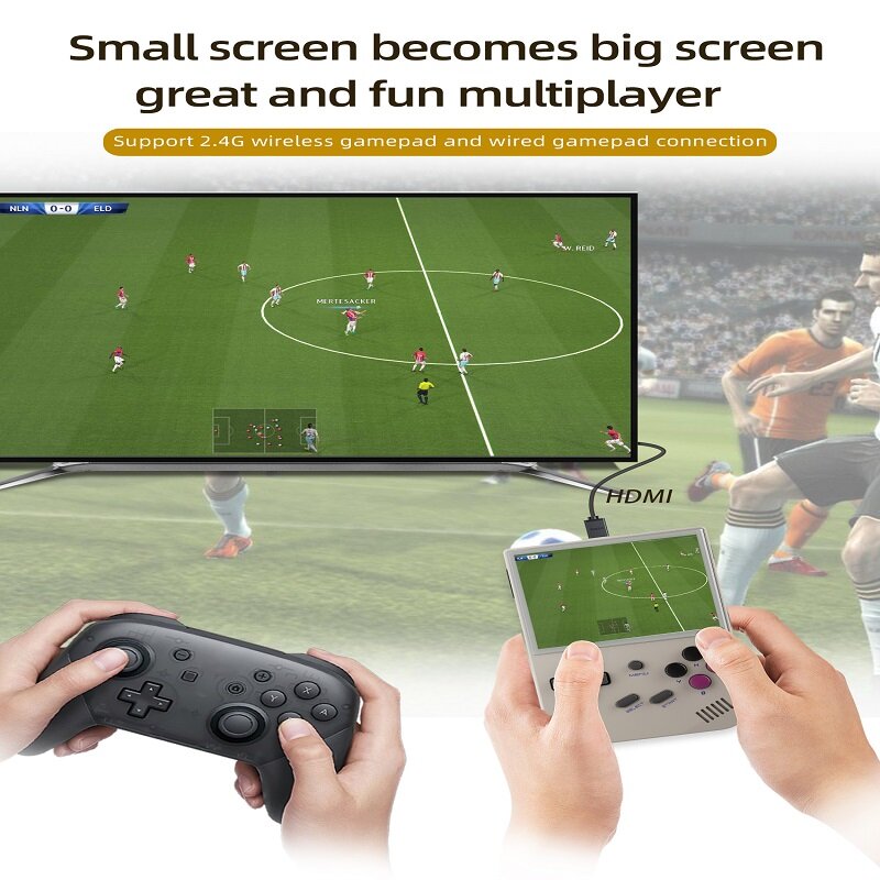 HOT ANBERNIC RG35XX retro handheld game console 3.5 inch IPS screen Linux system dual card slot  Cortex-A9 portable video player