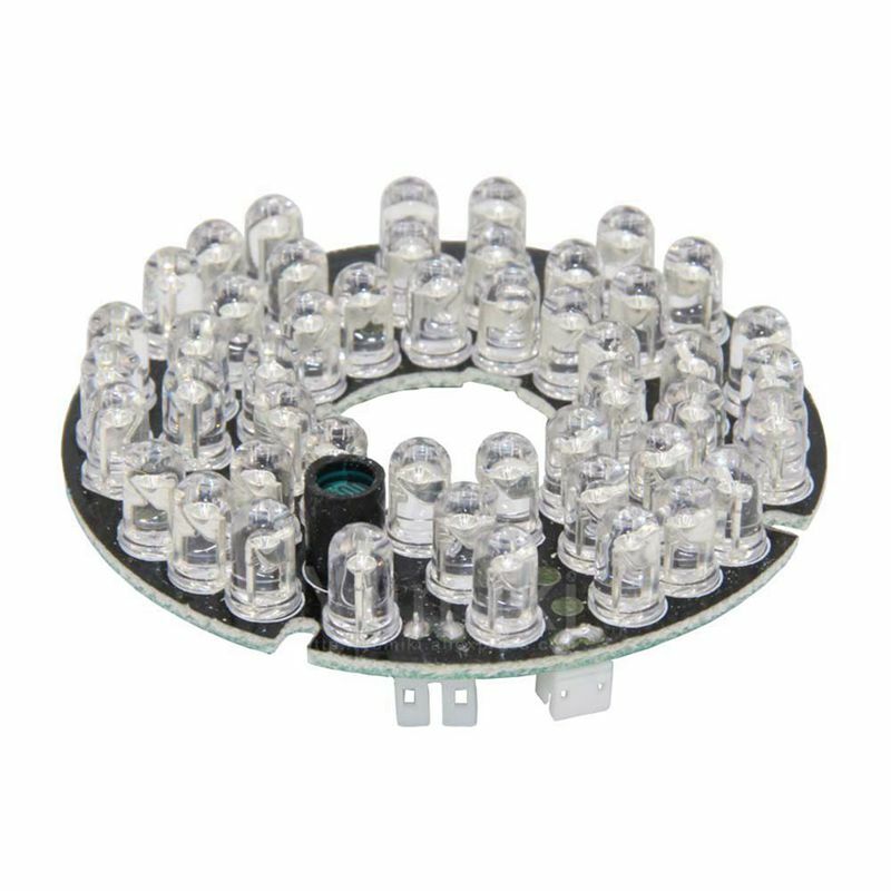 48 LED IR Infrared Illuminating 60 Degree Bulb Board For CCTV Home Security Camera