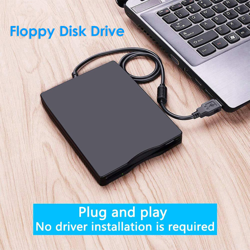 Portable 1.44MB External Diskette FDD 3.5 inch USB Mobile Floppy Disk Drive  for Laptop Notebook PC USB plug-and-play connection