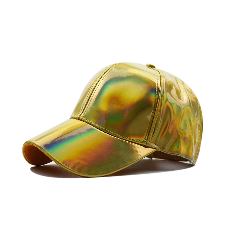 De volta para o futuro Cap Marty McFly Rainbow Color Changing Hat Prop Bigbang G-Dragon Baseball Cap exterior impermeável pu chapéus