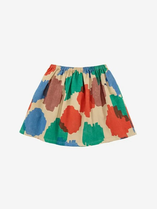 Детская юбка с цветочным принтом, Осень-зима 2022